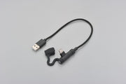 Daytona USB A Charging Cable Black