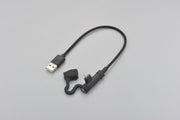 Daytona USB A Charging Cable Black