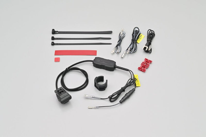 Daytona USB Charging Port Socket Black USB-A Kit