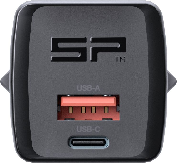 SP Connect Wall Charger 30W EU Power Adaptor Plug Black Dual USB Each