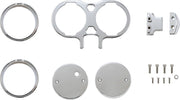 Gauge Mount For Performance Risers With Dual Gauges
