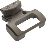 LA Choppers M8 Softail Gauge Mount For Performance Risers Brown Single Gauge Billet Aluminium #LA-7397-00Z