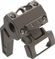 LA Choppers M8 Softail Gauge Mount For Performance Risers Brown Single Gauge Billet Aluminium Each