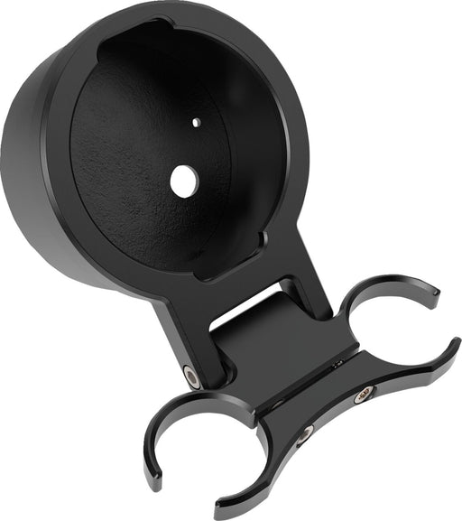 LA Choppers Gauge Mount Single Anodised Black Billet Aluminium Kit