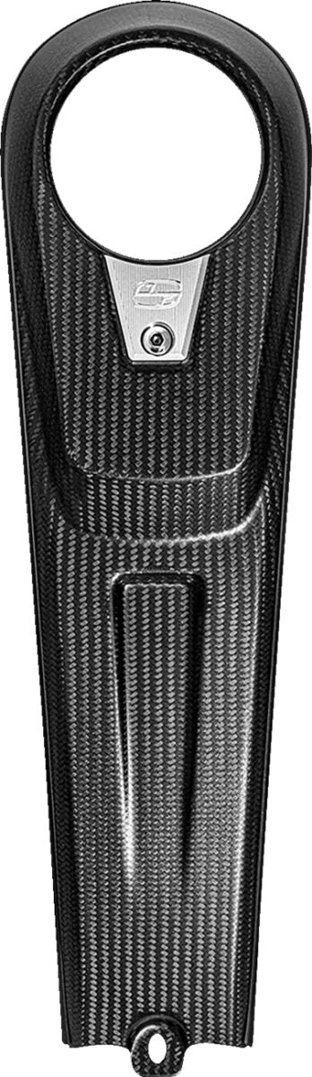 Saddlemen Carbon Fibre Dash Panel For M8 Softail Models for 2022-2025 Harley-Davidson Black Center Fill #CF-822-29-001M