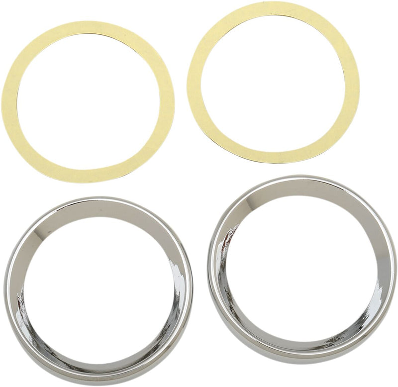 Drag Specialties Instrument Gauge Bezel Fits Harley-Davidson Touring Models 1996-1999