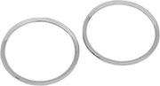 Drag Specialties Chrome Speaker Bezels Fits Harley-Davidson Touring Models 1996-2013