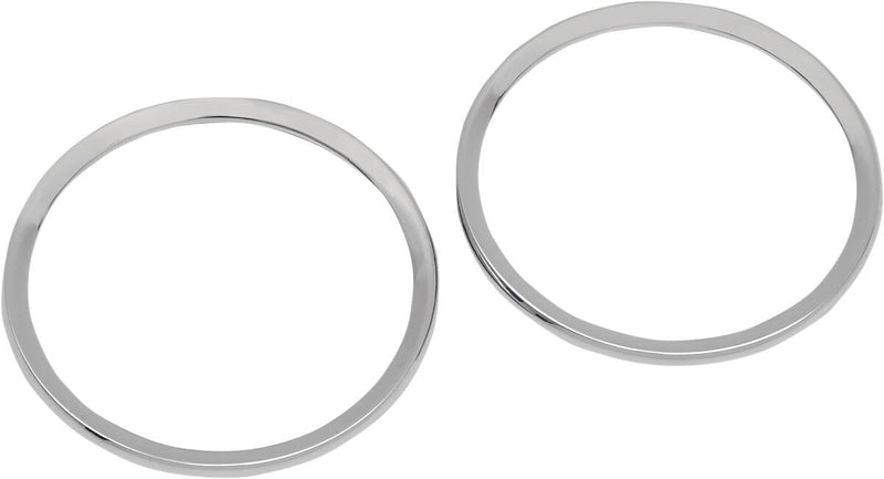 Drag Specialties Chrome Speaker Bezels Fits Harley-Davidson Touring Models 1996-2013