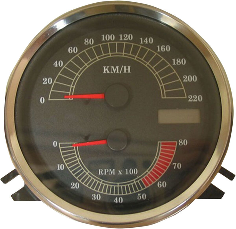 Drag Specialties Speedo/Tachometer For 1996-2003 FLHR And 1996-2003 FXST/FLST/FXDWG (Except FXSTD) Models