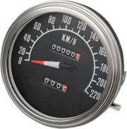 Drag Specialties 5" FL-Style 2:1 Speedometer