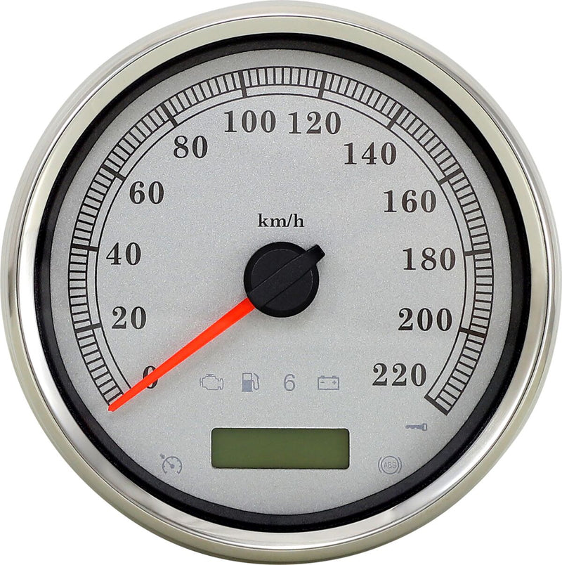 5" Programmable Electronic Metric Speedometer Dyna,
Softail,
Touring