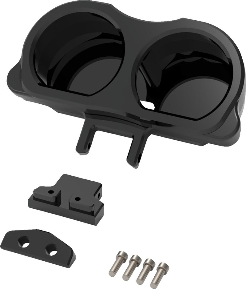 Dual Gauge Mount For Performance Risers Dyna,
Sportster,
Touring,
Trike