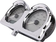 Thrashin Supply Co. Speedo Gauge Relocation Kit In Chrome For 2014-2023 Harley-Davidson Road Glide