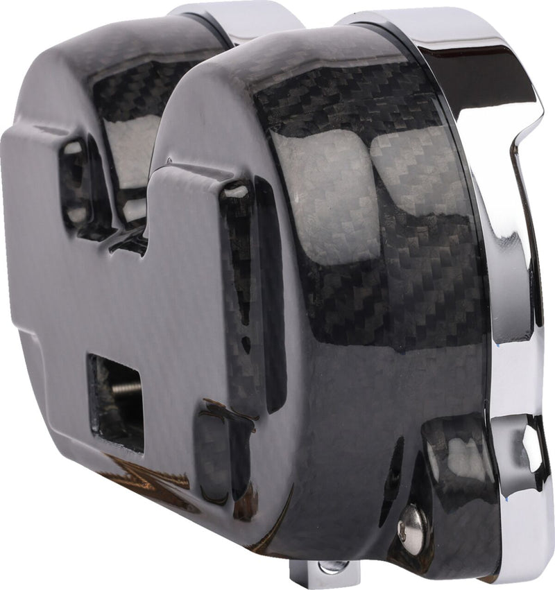 Thrashin Supply Co. Speedo Gauge Relocation Kit In Chrome For 2014-2023 Harley-Davidson Road Glide