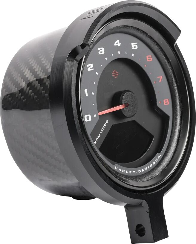 Thrashin Supply Co. Speedo Gauge Relocation Kit In Black For 2022-2025 Softail Low Rider S & Low Rider ST / Street Bob Models