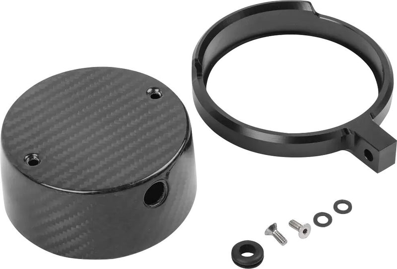 Thrashin Supply Co. Speedo Gauge Relocation Kit In Black For 2022-2025 Softail Low Rider S & Low Rider ST / Street Bob Models