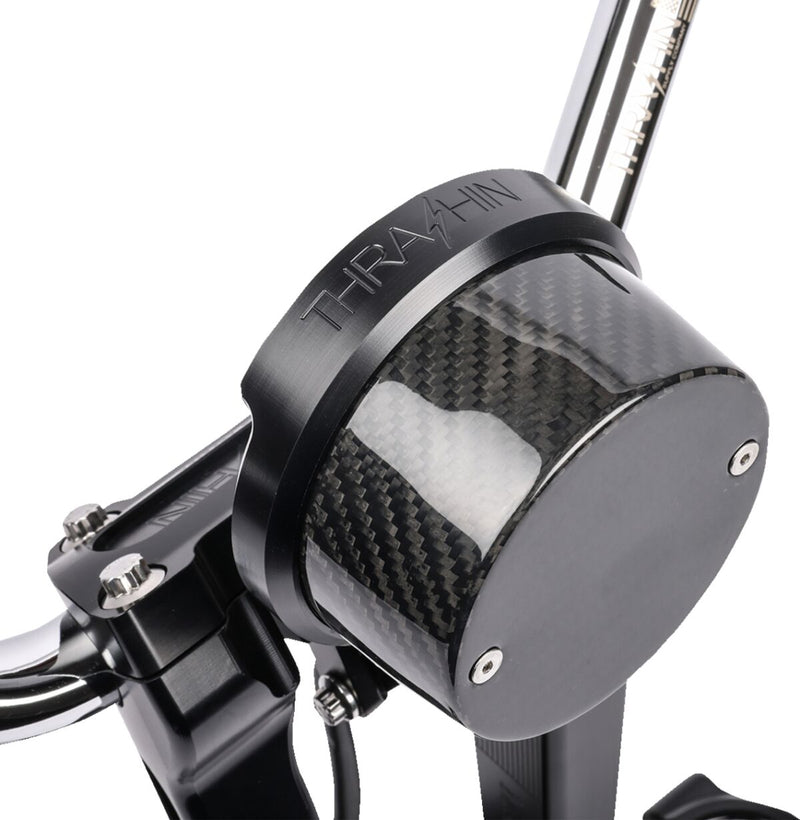 Thrashin Supply Co. Speedo Gauge Relocation Kit In Black For 2022-2025 Softail Low Rider S & Low Rider ST / Street Bob Models