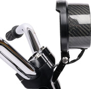 Thrashin Supply Co. Speedo Gauge Relocation Kit In Black For 2022-2025 Softail Low Rider S & Low Rider ST / Street Bob Models