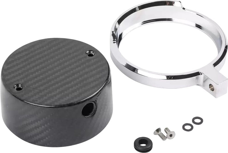 Thrashin Supply Co. Speedo Gauge Relocation Kit In Chrome For 2022-2025 Softail Low Rider S & Low Rider ST / Street Bob Models