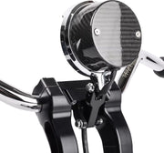 Thrashin Supply Co. Speedo Gauge Relocation Kit In Chrome For 2022-2025 Softail Low Rider S & Low Rider ST / Street Bob Models