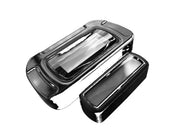 Heinz Bikes Square Style Digital Gauge Mount For Clubstyle Risers In Black For Harley-Davidson 2018-2025 Softail Models