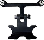 Burly Brand Speedometer Relocation Kit for 1980-1990, 1993-2025 Harley-Davidson Relocating Kit Black Gauge Billet Aluminium