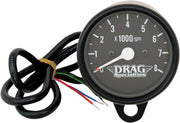 Drag Specialties 2.4" Mini Electronic 8000 RPM Tachometer