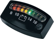Kuryakyn LE.D. Battery Gauge In Black