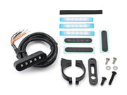 Daytona Micro Indicator Light Black Electronic Billet Aluminium Kit