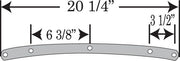 Memphis Shades Road King Replacement Plastic #MEP6320