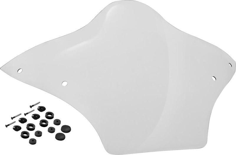Memphis Shades Metric BRL Race Bubble Windshield for 2015-2023 Harley-Davidson Clear Cruiser Lucite