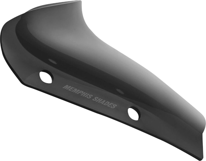 Memphis Shades Metric Spoiler Windshield Dark Black Smoke Lucite Each