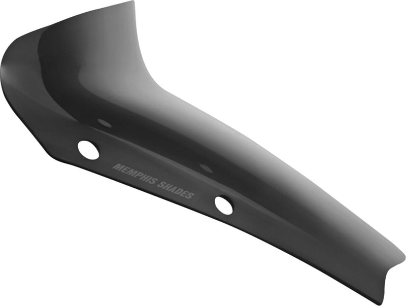 Memphis Shades Metric Spoiler Windshield Dark Black Smoke Lucite Each