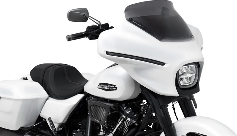 Memphis Shades Metric Spoiler Windshield Dark Black Smoke Lucite Each