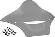 Memphis Shades Metric BRL Race Bubble Vented Windshield Black Smoke Cruiser Lucite