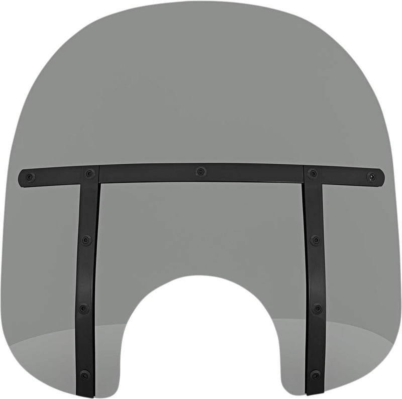 Memphis Shades Black Smoke 15 in. Fats Windshield