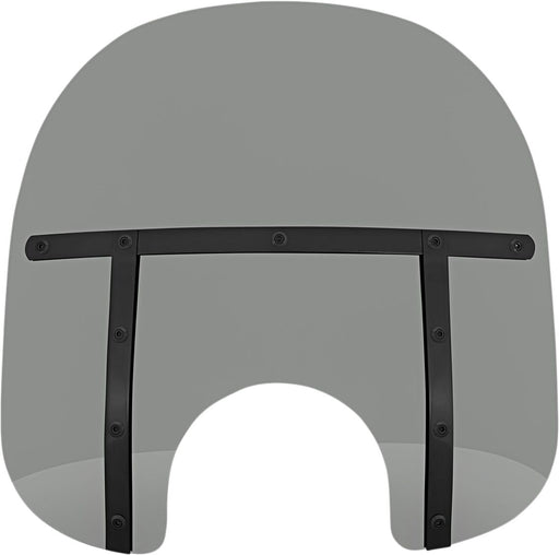 Memphis Shades Black Smoke 15 in. Fats Windshield