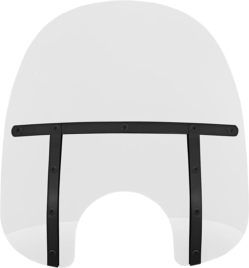 Memphis Shades Clear 17 in. Fats Windshield