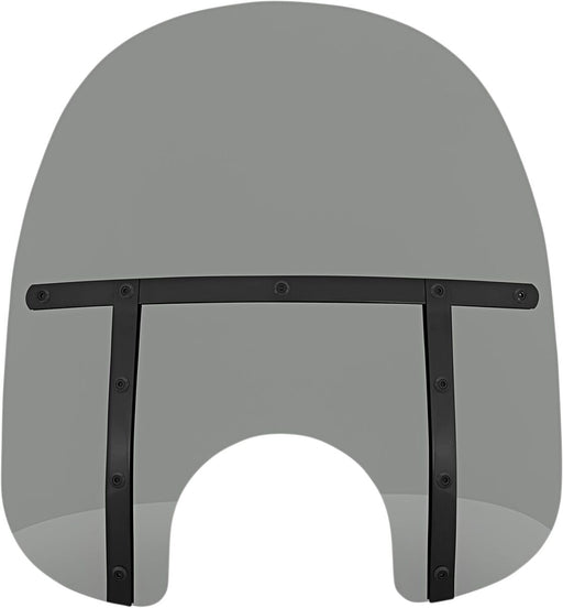 Memphis Shades Black Smoke 17 in. Fats Windshield