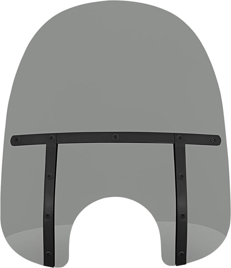Memphis Shades Black Smoke 19 in. Fats Windshield