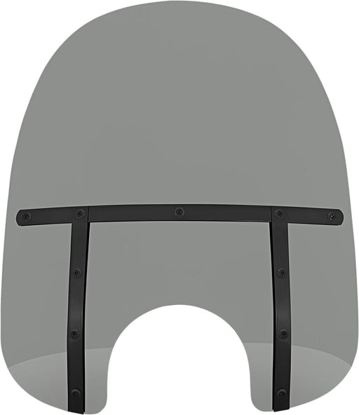 Memphis Shades Black Smoke 19 in. Fats Windshield