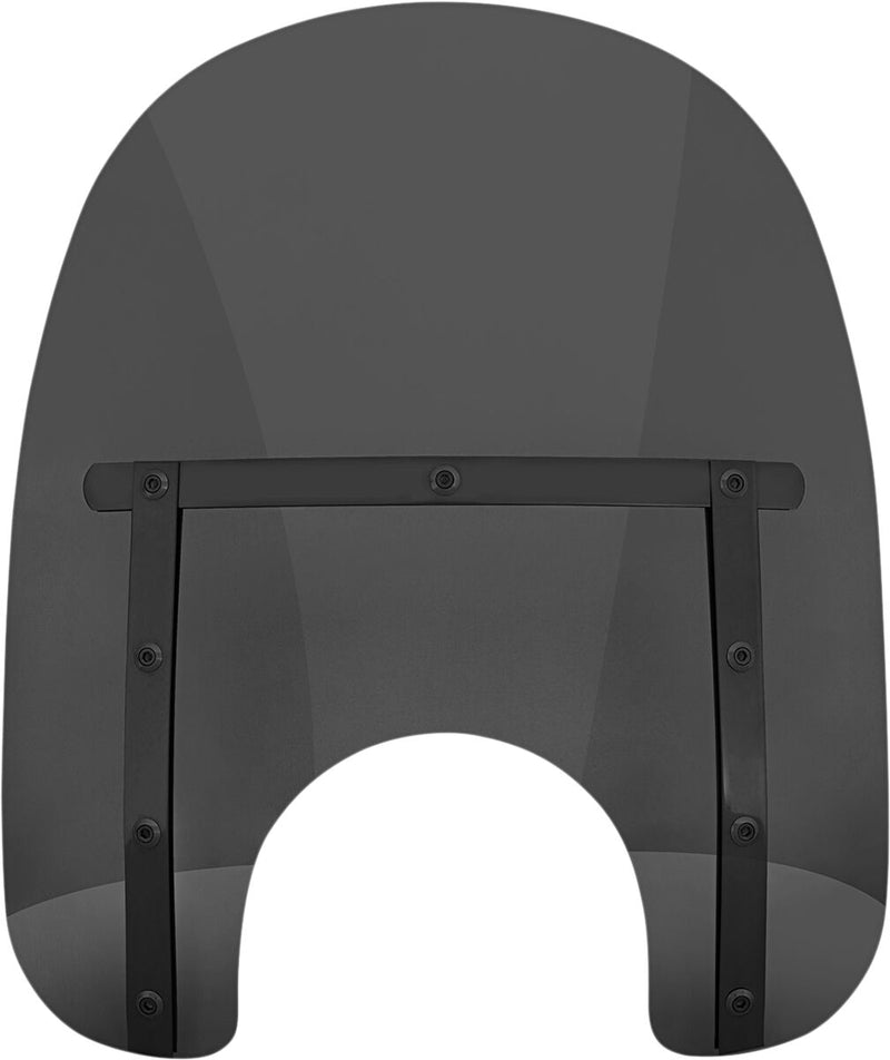 Memphis Shades Dark Black Smoke 15 in. Memphis Slim Windshield