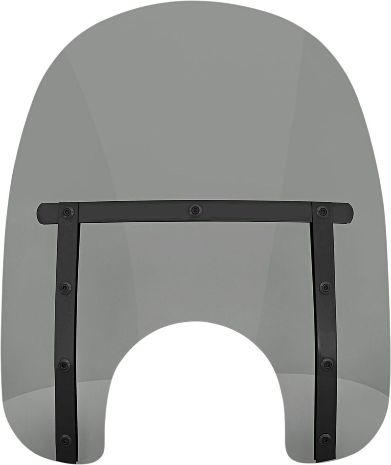 Memphis Shades Black Smoke 15 in. Memphis Slim Windshield