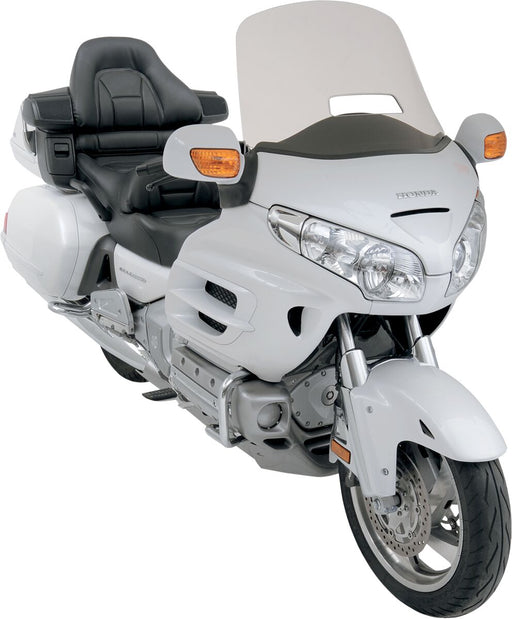 Memphis Shades Metric Gold Wing Windshield for 2001-2010 HONDA GL 1800 Grey Tall Cruiser Lucite
