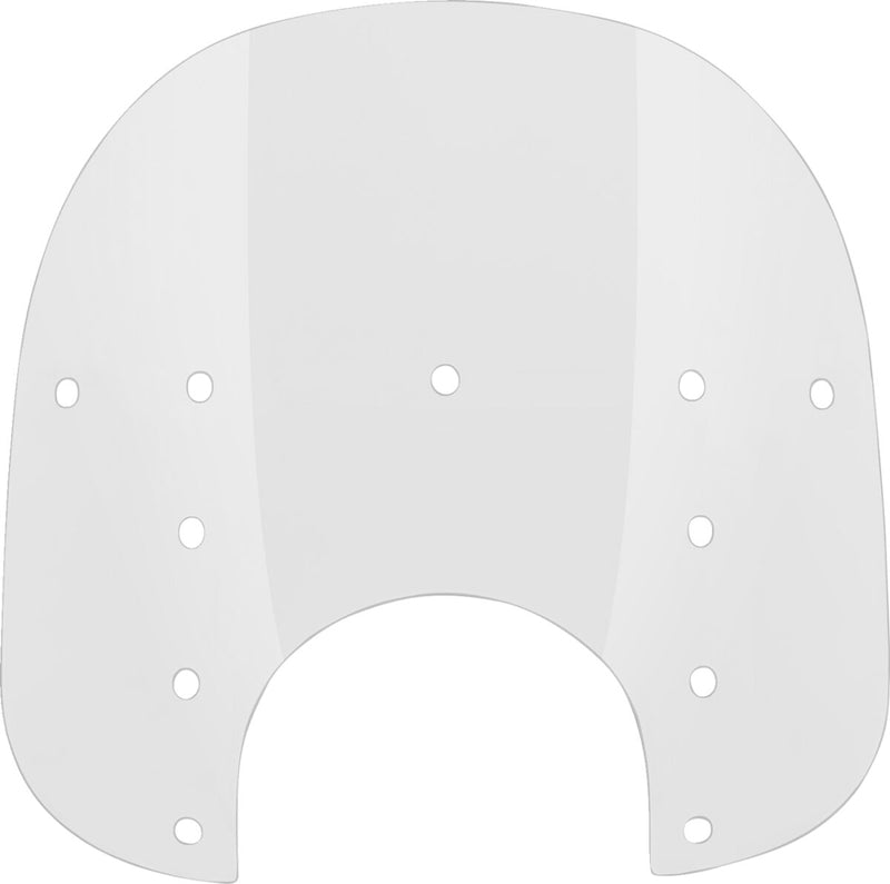 Memphis Shades 15 Inch Replacement Fats Windshield In Clear For 9 Inch Headlights