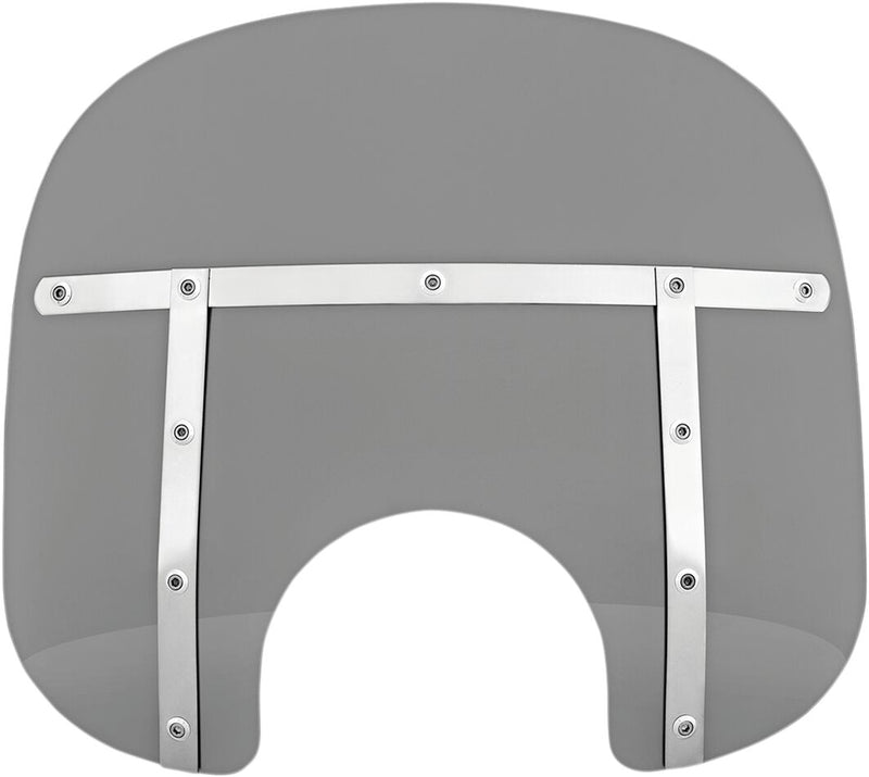 Memphis Shades Memphis Fats 13 in. Black Smoke Windshield for Standard 5 3/4 in.-7 in. Headlights