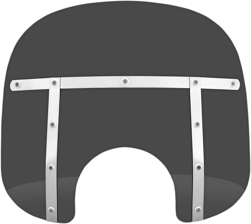 Memphis Shades Memphis Fats 13 in. Dark Black Smoke Windshield for Standard 5 3/4 in.-7 in. Headlights