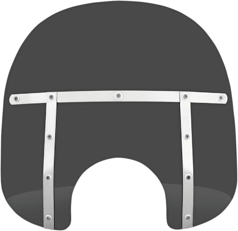 Memphis Shades Memphis Fats 15 in. Dark Black Smoke Windshield for Standard 5 3/4 in.-7 in. Headlights