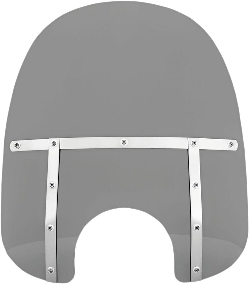 Memphis Shades Memphis Fats 19 in. Black Smoke Windshield for Standard 5 3/4 in.-7 in. Headlights