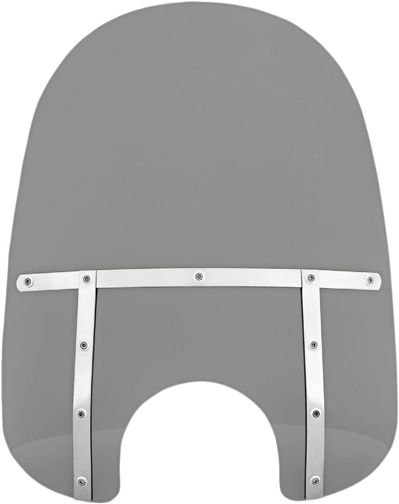 Memphis Shades Memphis Fats 21 in. Black Smoke Windshield for Standard 5 3/4 in.-7 in. Headlights